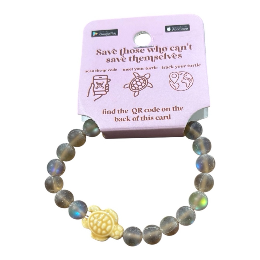 Simply Southern Tracker Turtle Jewelry Bracelet- Trackbac Mocha
